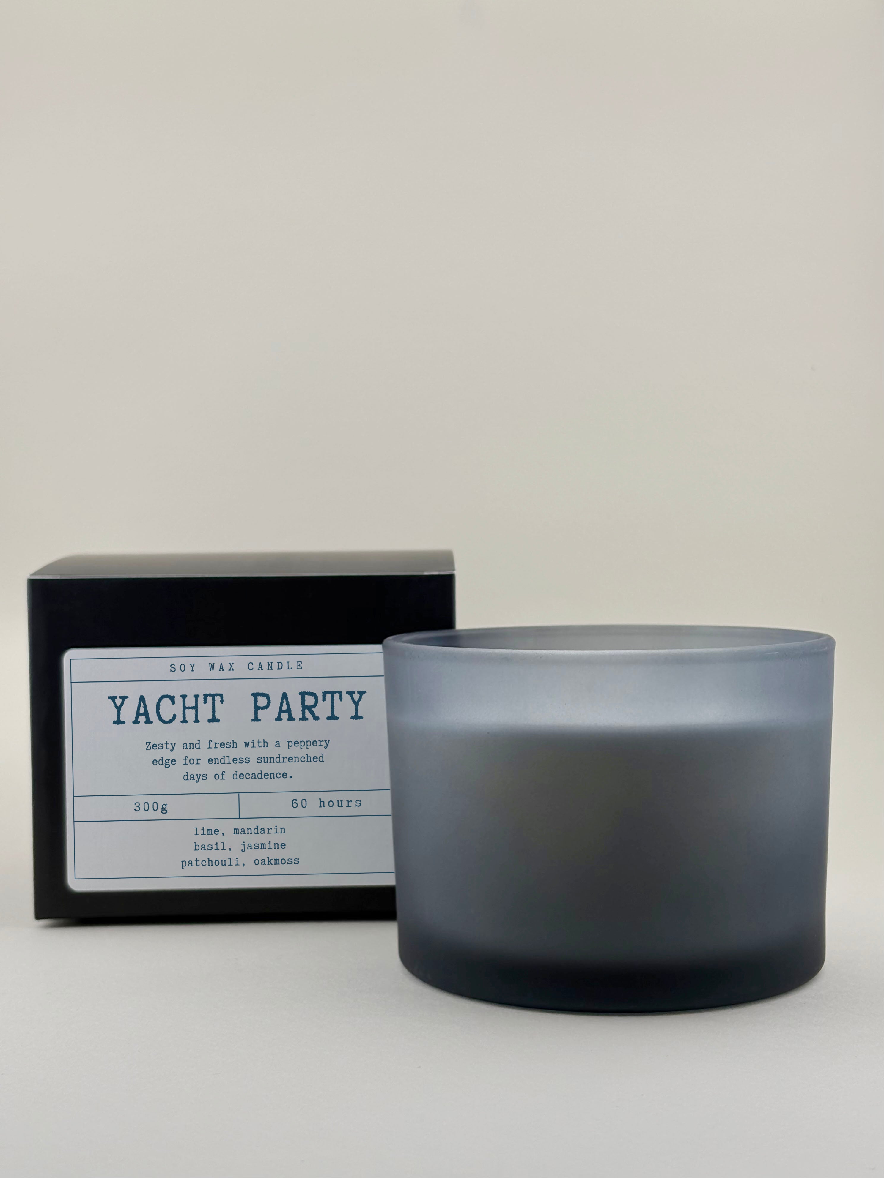 yacht party large soy candle